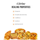 Rosec Jewels-Elegant Citrine Promise Ring with Diamond Halo