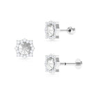 Rosec Jewels-Vintage Inspired Moissanite Cartilage Earring in Gold