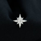 Rosec Jewels-Sparkling Diamond Starburst Earring for Cartilage Piercing