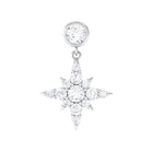 Rosec Jewels-Natural Diamond Starburst Drop Earring