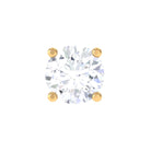 Rosec Jewels-Minimalist Diamond Solitaire Earring for Tragus Piercing