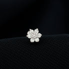 Rosec Jewels-Natural Diamond Flower Cartilage Earring