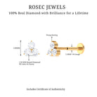 Rosec Jewels-Dainty Diamond Trio Earring for Helix Piercing