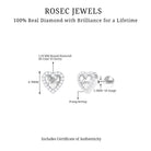 Rosec Jewels-Cute Diamond Love Heart Earring for Helix Piercing