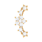 Rosec Jewels-Natural Diamond Star Ear Crawler Earring