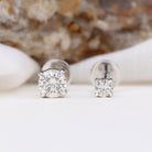 Rosec Jewels-Natural Round Diamond Cartilage Earring Set