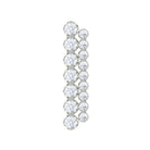 Rosec Jewels-Genuine Diamond Ear Climber Cartilage Earring