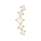 Rosec Jewels-Graduated Style Diamond Crawler Earring