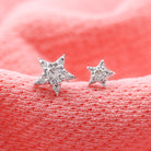 Rosec Jewels-Minimalist Diamond Star Earring for Tragus Piercing