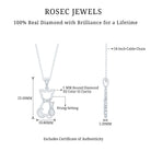 Rosec Jewels-Certified Diamond Kitty Cat Pendant Necklace