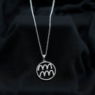 Aquarius Sign Moissanite Pendant Necklace - Rosec Jewels