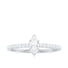 Naomi Watts Inspired Moissanite Solitaire Engagement Ring Moissanite - ( D-VS1 ) - Color and Clarity - Rosec Jewels
