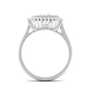 Cushion Cut Moissanite Statement Engagement Ring Moissanite - ( D-VS1 ) - Color and Clarity - Rosec Jewels