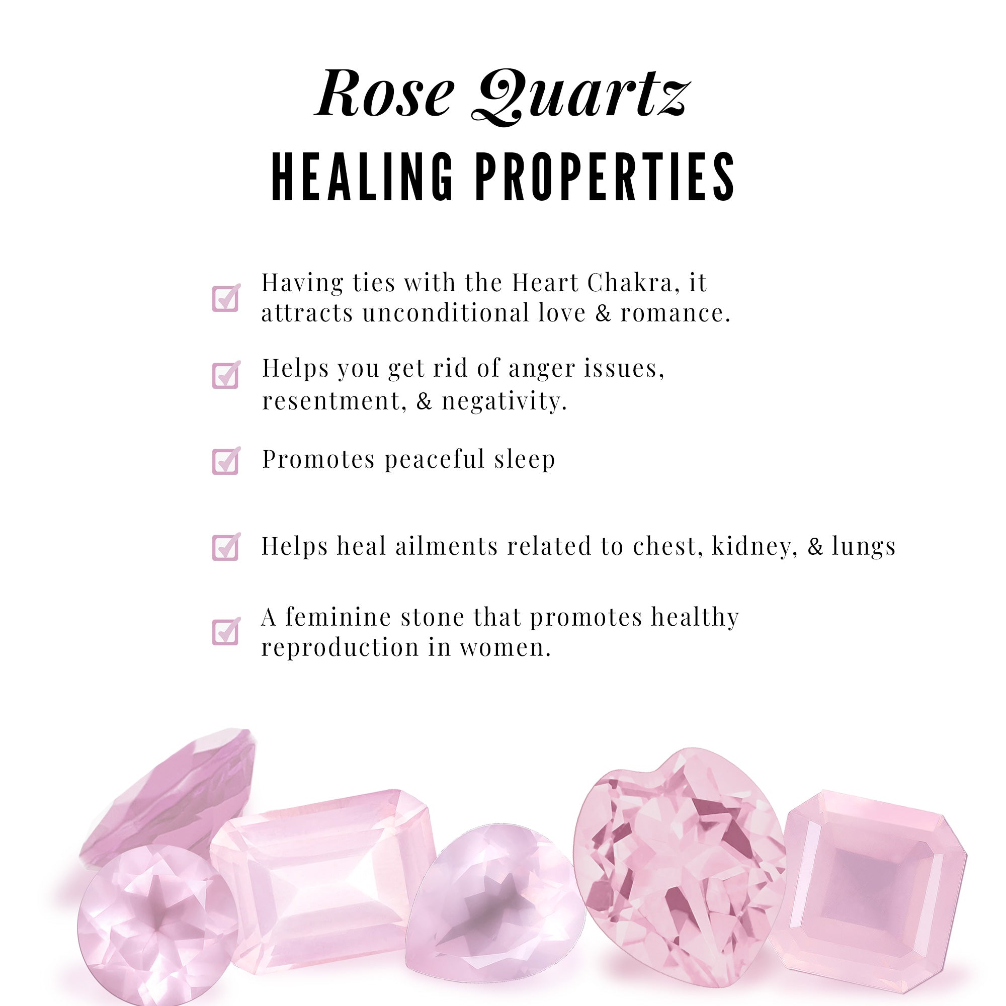 2 CT Round Rose Quartz Solitaire Flower Engagement Ring with Diamond Rose Quartz - ( AAA ) - Quality - Rosec Jewels