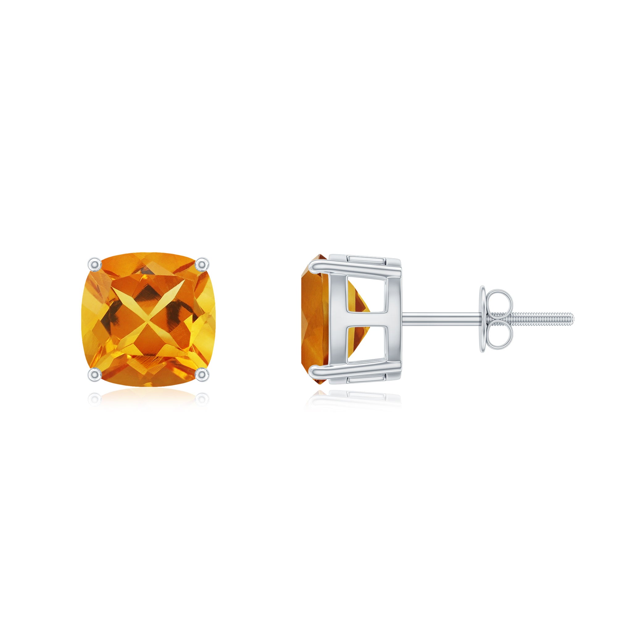 Fashion Style store Citrine Tourmaline Stud Earrings