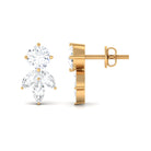 1.25 CT Minimal Zircon Stud Earrings in Prong Setting Zircon - ( AAAA ) - Quality - Rosec Jewels