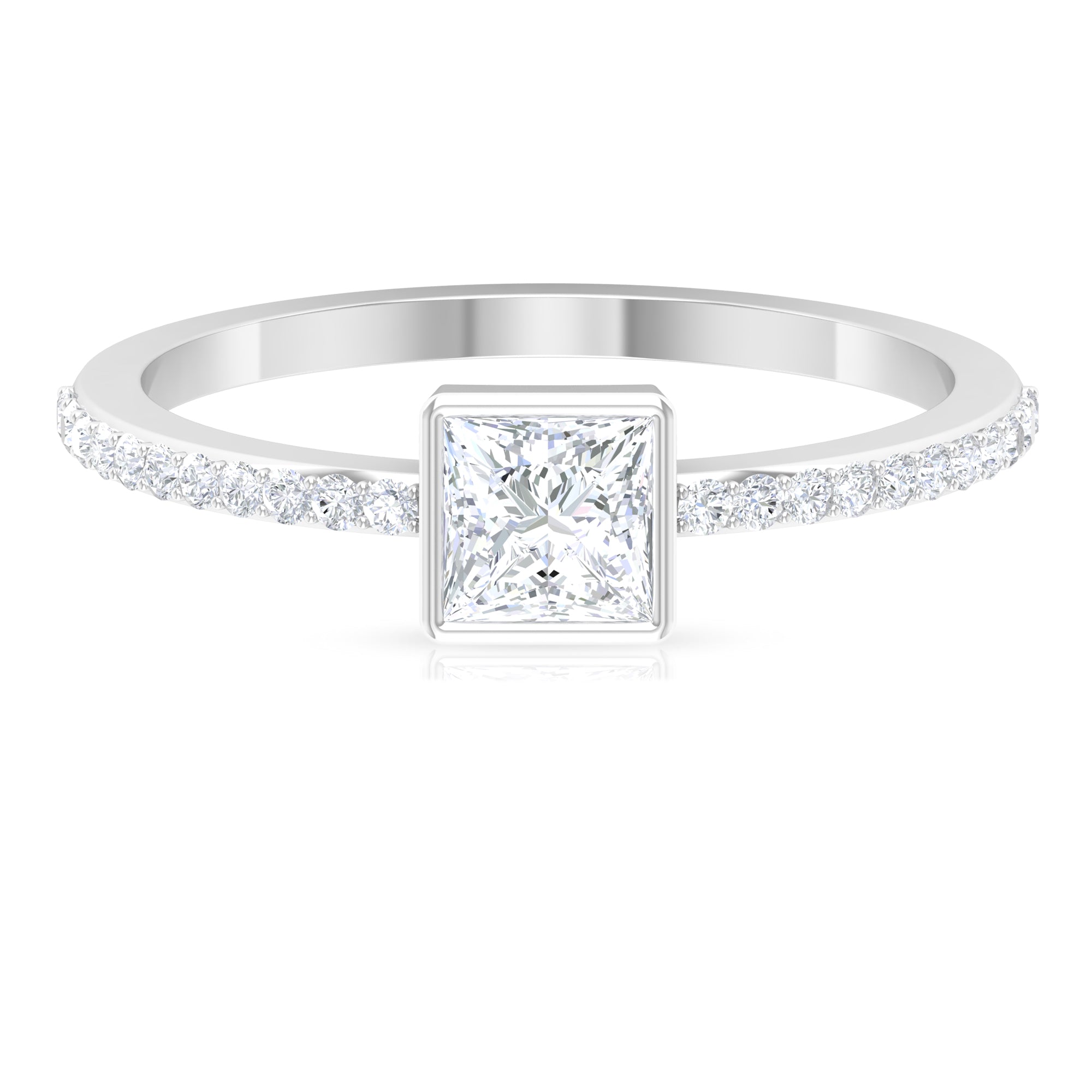 Zircon bague sale